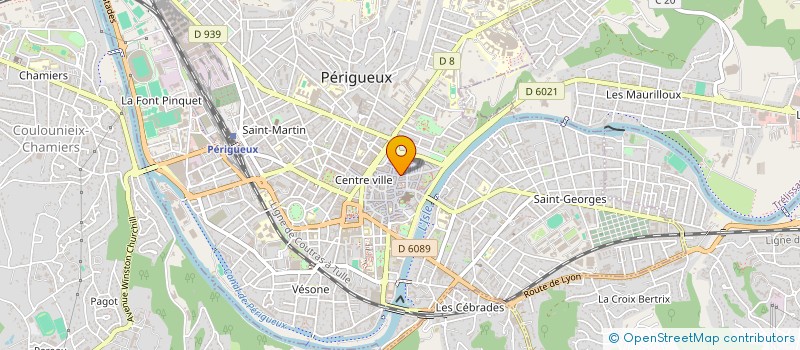 localisation de l'entreprise SCI BARAZZUTTI VADILLO à PERIGUEUX