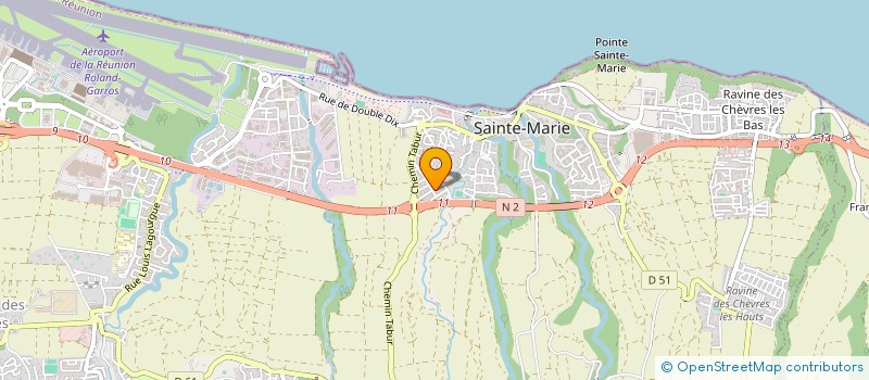 localisation de l'entreprise SCI BARBADINES  SAINTE-MARIE