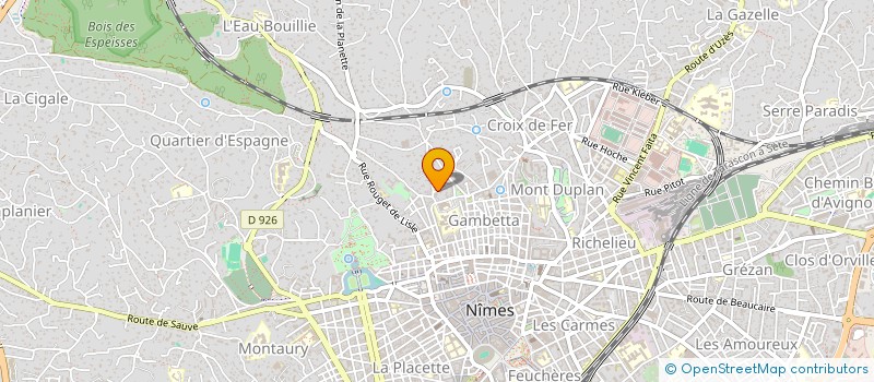 localisation de l'entreprise SCI BARBARA  XAINTRAILLES