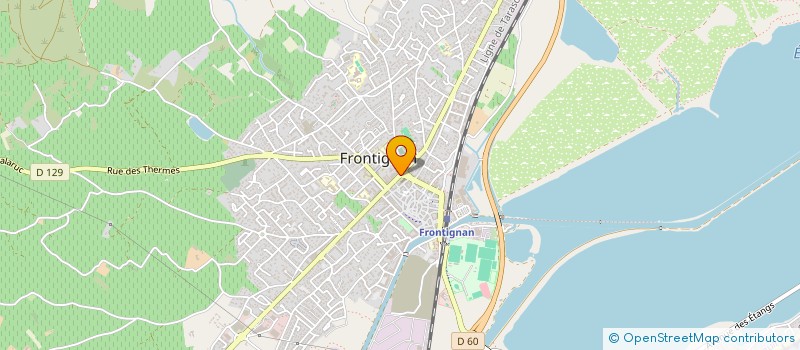 localisation de l'entreprise SCI BARBARA à FRONTIGNAN