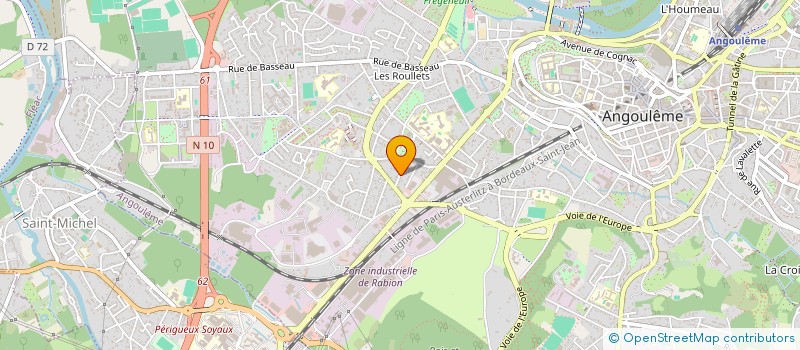 localisation de l'entreprise SCI BARBARA à ANGOULEME