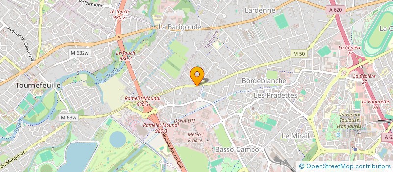 localisation de l'entreprise SCI BARBARA à TOULOUSE
