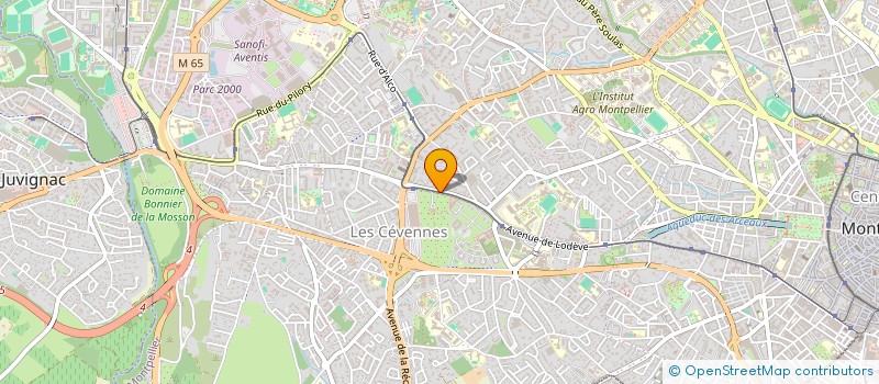 localisation de l'entreprise SCI BARBARA à MONTPELLIER