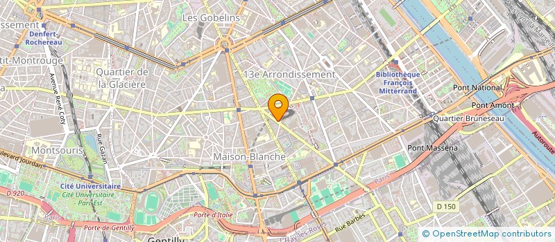 localisation de l'entreprise SCI BARBARAY à PARIS