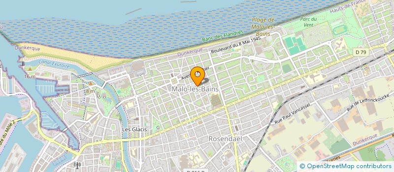 localisation de l'entreprise SCI BARBARY à DUNKERQUE