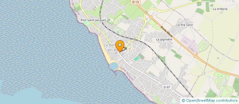 localisation de l'entreprise SCI BARBELION  LA BERNERIE-EN-RETZ