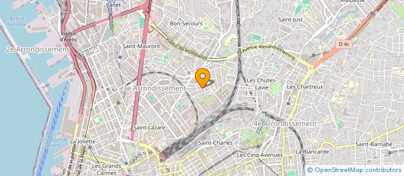 localisation de l'entreprise SCI BARBEREAU à MARSEILLE