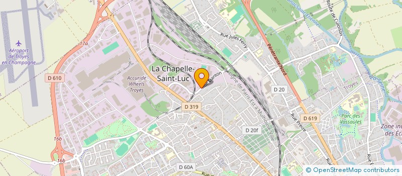 localisation de l'entreprise SCI BARBEREY SAINTE GENEVIEVE à BARBEREY-SAINT-SULPICE