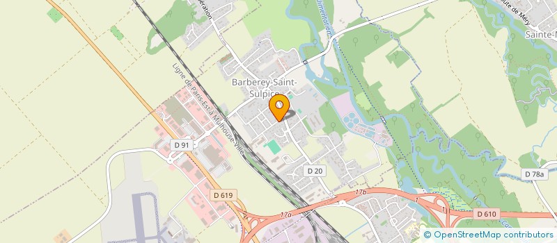 localisation de l'entreprise SCI BARBERIE PIERSON à BARBEREY-SAINT-SULPICE
