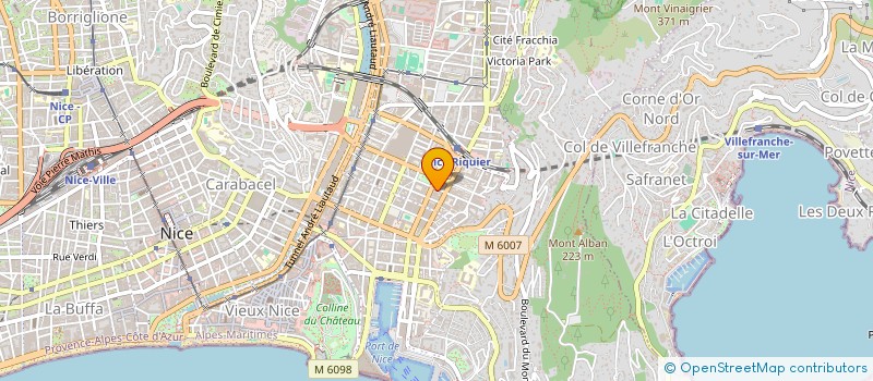 localisation de l'entreprise SCI BARBERIS à NICE