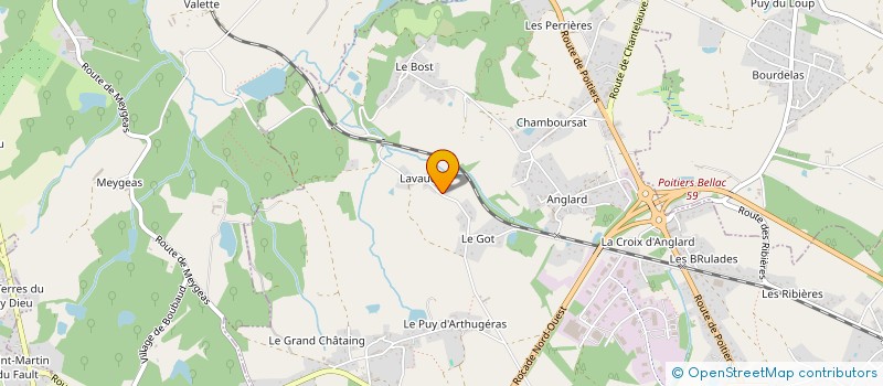 localisation de l'entreprise SCI BARBES à BONNAC-LA-COTE