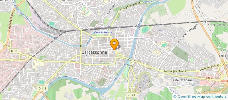 localisation de l'entreprise SCI BARBES à CARCASSONNE