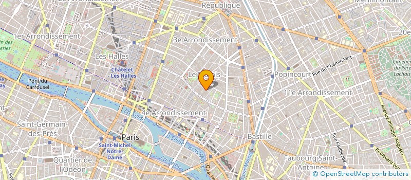 localisation de l'entreprise SCI BARBETTE à PARIS