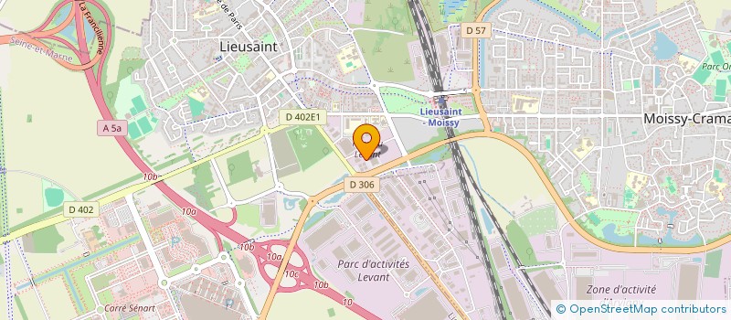 localisation de l'entreprise SCI BARBEY LA CHAPELLE GAUTHIER  LIEUSAINT