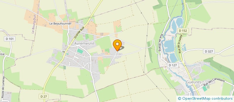 localisation de l'entreprise SCI BARBIDOU  AVREMESNIL