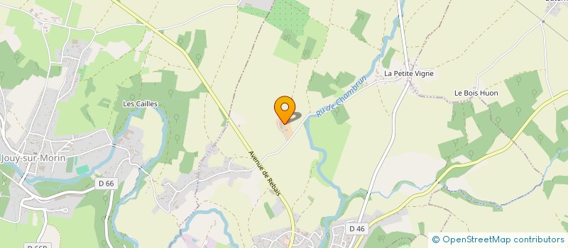 localisation de l'entreprise SCI BARBIER  CHEVRU