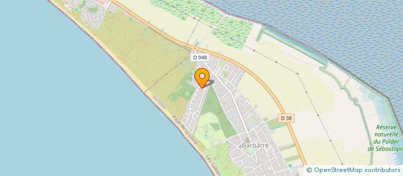 localisation de l'entreprise SCI BARBIER  BARBATRE