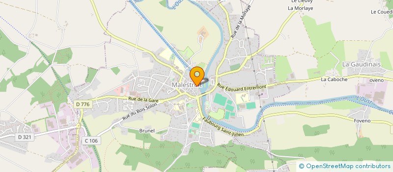 localisation de l'entreprise SCI BARBIER  BOHAL