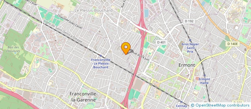 localisation de l'entreprise SCI BARBIER  FRANCONVILLE