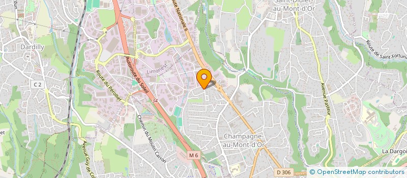 localisation de l'entreprise SCI BARBIER DESMARTIN  CHAMPAGNE-AU-MONT-D'OR