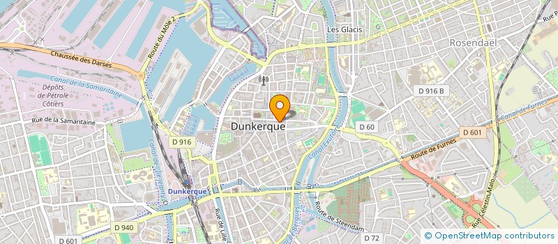 localisation de l'entreprise SCI BARBIER LOUF à DUNKERQUE