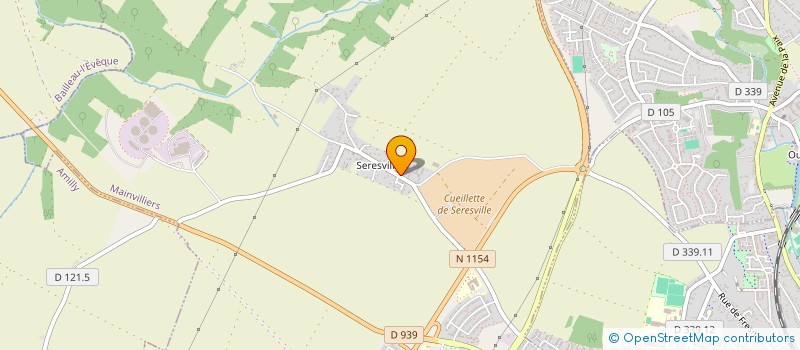localisation de l'entreprise SCI BARBIERE à MAINVILLIERS