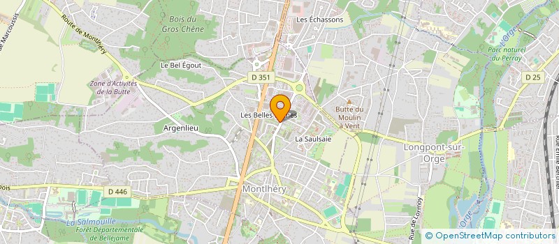 localisation de l'entreprise SCI BARBIN  MONTLHERY