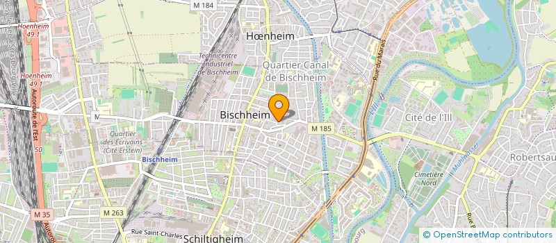 localisation de l'entreprise SCI BARBOSA  BISCHHEIM