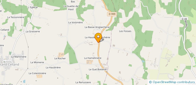 localisation de l'entreprise SCI BARBOT LAURANE  LE GRAND-CELLAND