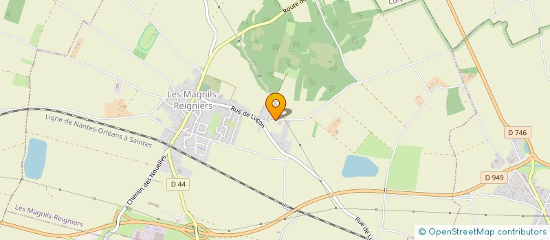 localisation de l'entreprise SCI BARBOTINE  LES MAGNILS-REIGNIERS