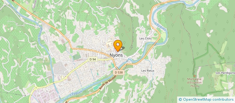 localisation de l'entreprise SCI BARBOUR HOLDING  AUBRES