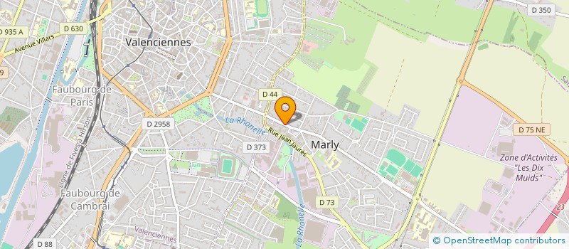 localisation de l'entreprise SCI BARBUSSE à MARLY
