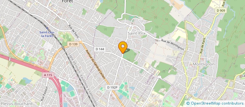localisation de l'entreprise SCI BARBUSSE à SAINT-PRIX