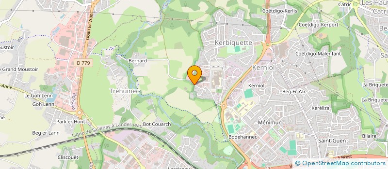 localisation de l'entreprise SCI BARCAL à VANNES