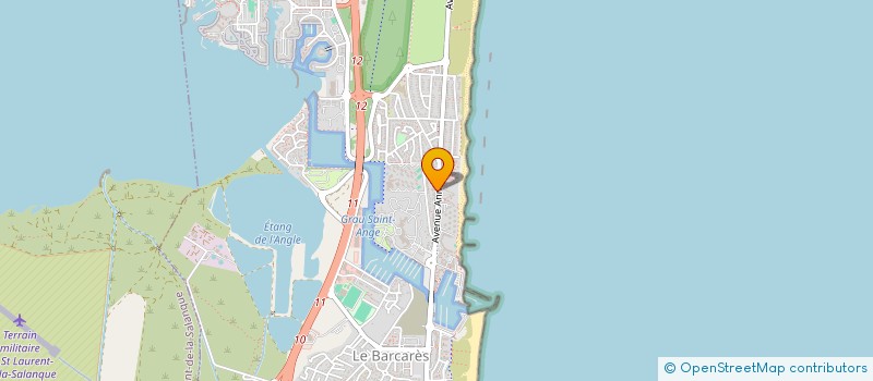 localisation de l'entreprise SCI BARCARES 3DP  LE BARCARES