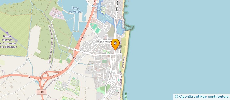 localisation de l'entreprise SCI BARCARES  LE BARCARES