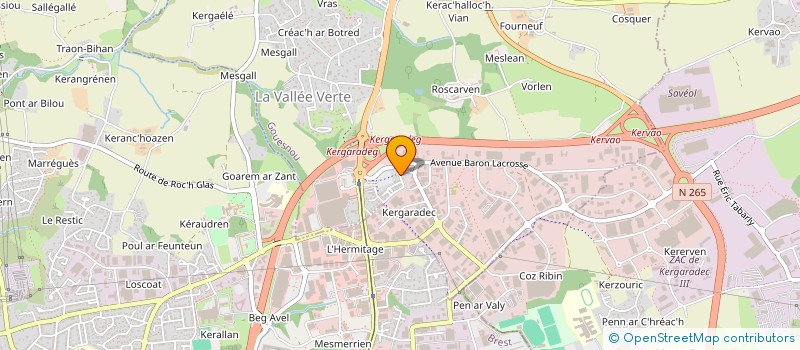 localisation de l'entreprise SCI BARCAROLE  GOUESNOU