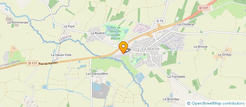 localisation de l'entreprise SCI BARCELO  LA MARNE