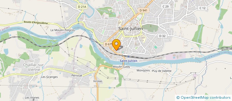 localisation de l'entreprise SCI BARCER à SAINT-JUNIEN