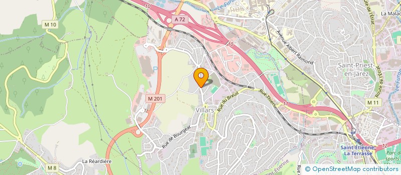 localisation de l'entreprise SCI BARCKA à VILLARS