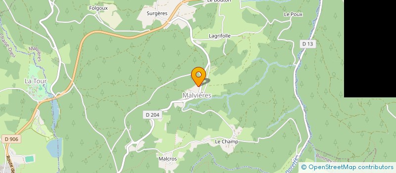 localisation de l'entreprise SCI BARD FRERES  BERBEZIT