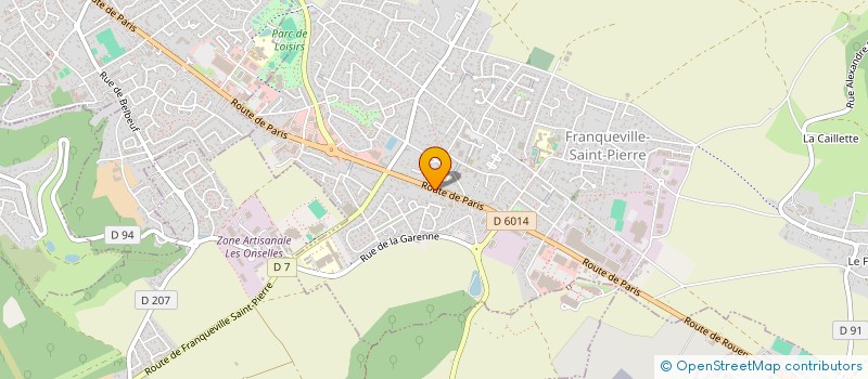 localisation de l'entreprise SCI BARDAMU  FRANQUEVILLE-SAINT-PIERRE