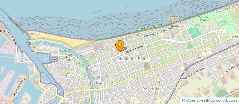 localisation de l'entreprise SCI BARDEL à DUNKERQUE