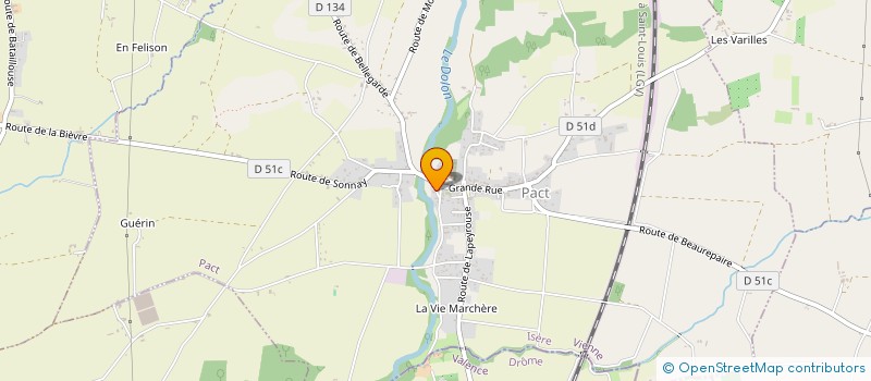 localisation de l'entreprise SCI BARDEL PERE ET FILS  PACT