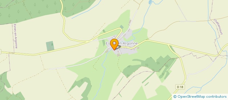 localisation de l'entreprise SCI BARDET à ESNES-EN-ARGONNE