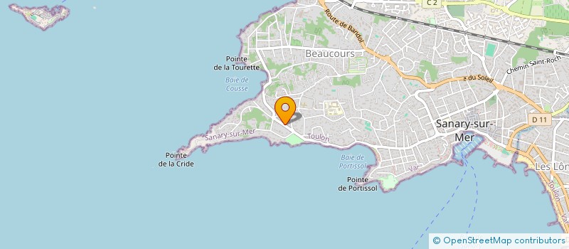 localisation de l'entreprise SCI BARDIMMO à SANARY-SUR-MER