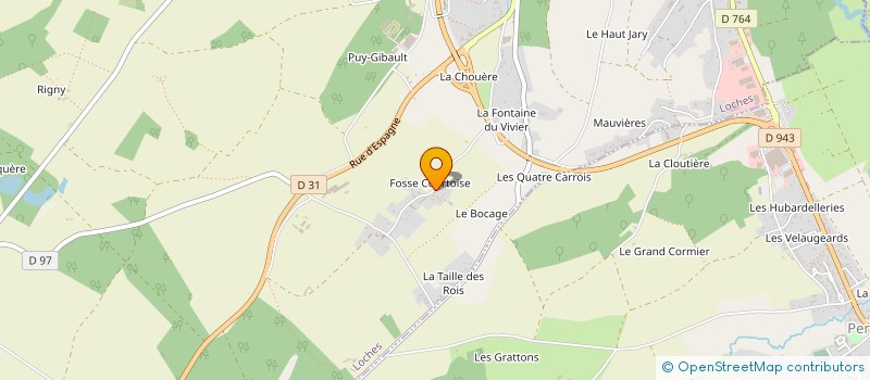 localisation de l'entreprise SCI BARDINE  LOCHES