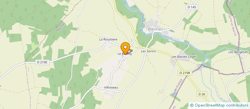 localisation de l'entreprise SCI BARDINGOUVEIA  BLENNES