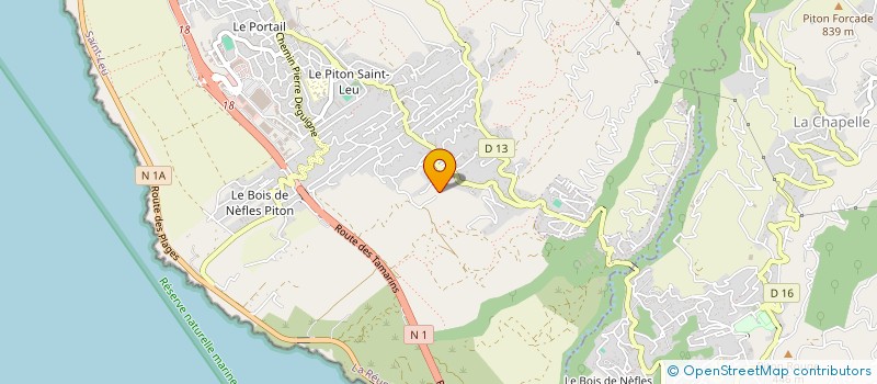 localisation de l'entreprise SCI BARDINS à SAINT-LEU