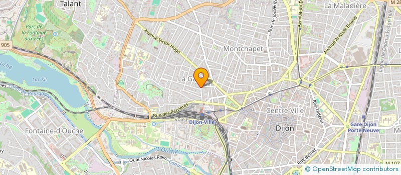 localisation de l'entreprise SCI BARDONNAUD à DIJON